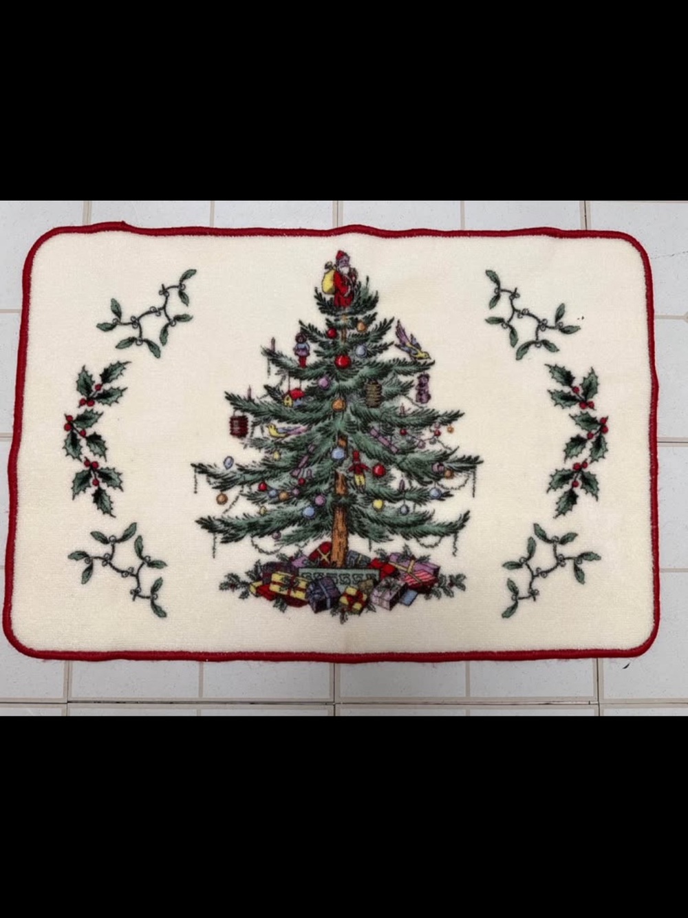 Spode Christmas Tree Decorative Mat